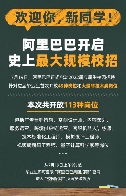 此次校招的非技术类岗位占全部岗位半数以上,包括广告营销策划,空间设